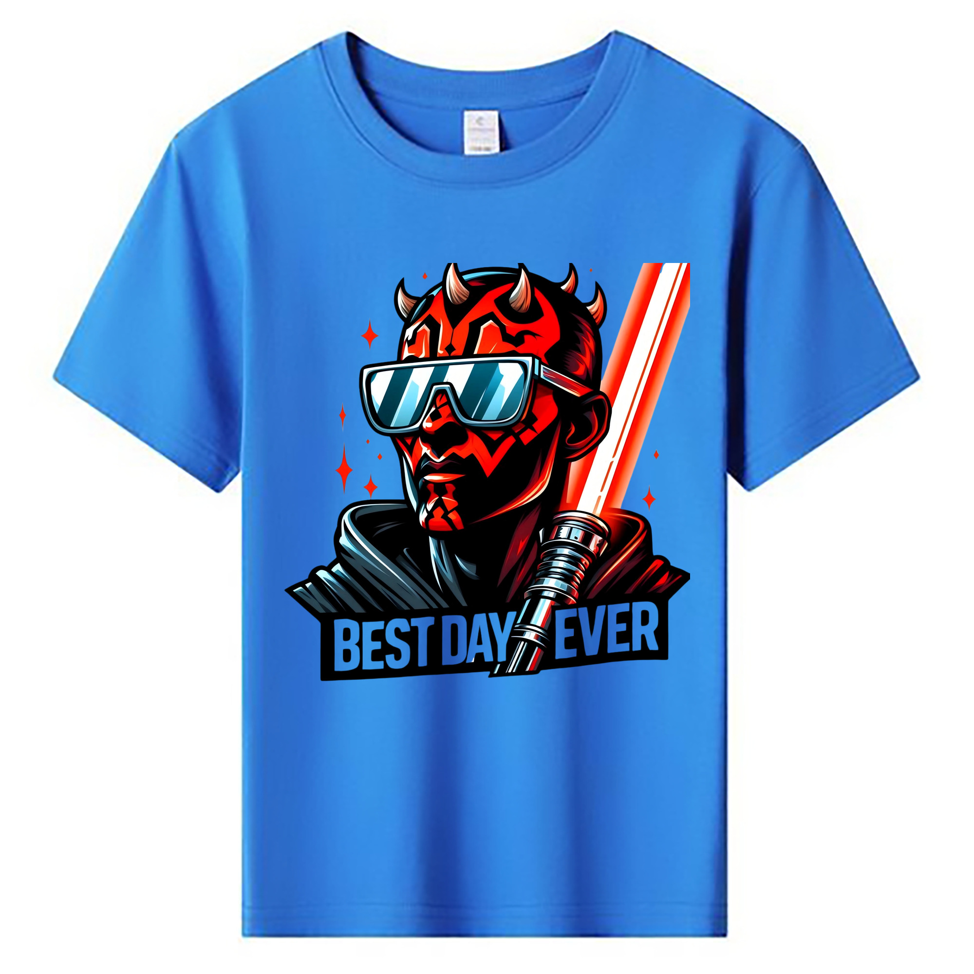 （画像用） スター・ウォーズ Star Wars 綿100％キッズTシャツ（フロントプリント）